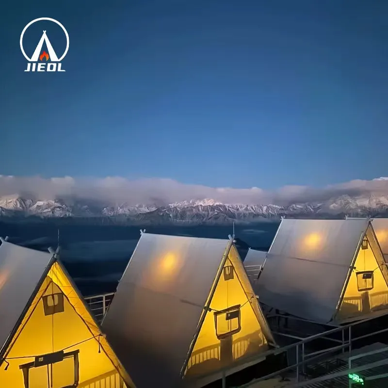 خيمة تخييم فاخرة للمدخل البيئي للأزواج والعائلة لفندق السفاري خيمة صحراوية للتخييم Luxury Eco-friendly Entry Camping Tent for Couples and Family for Safari Hotel Desert Camping Tent