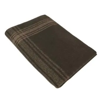 55% Striped Wool Blanket