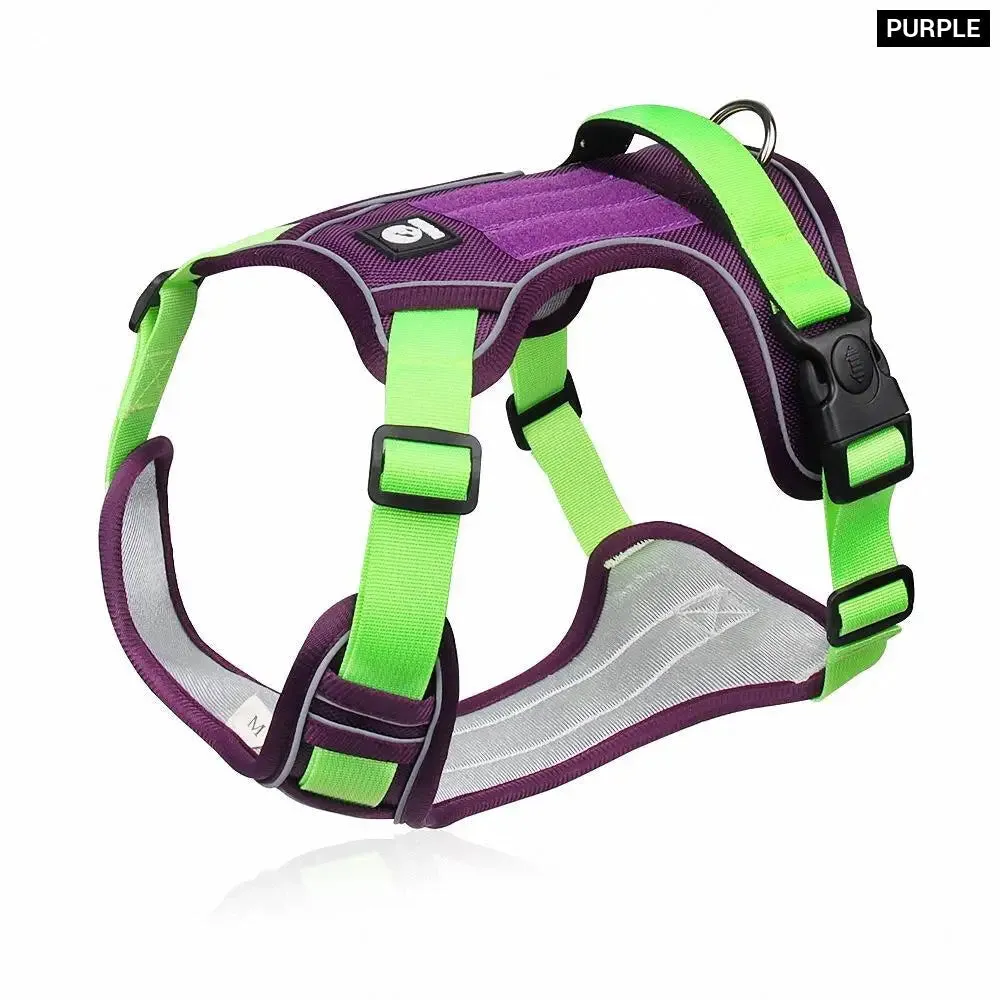 Adjustable Reflective Dog Harness for Medium to Large Breeds
