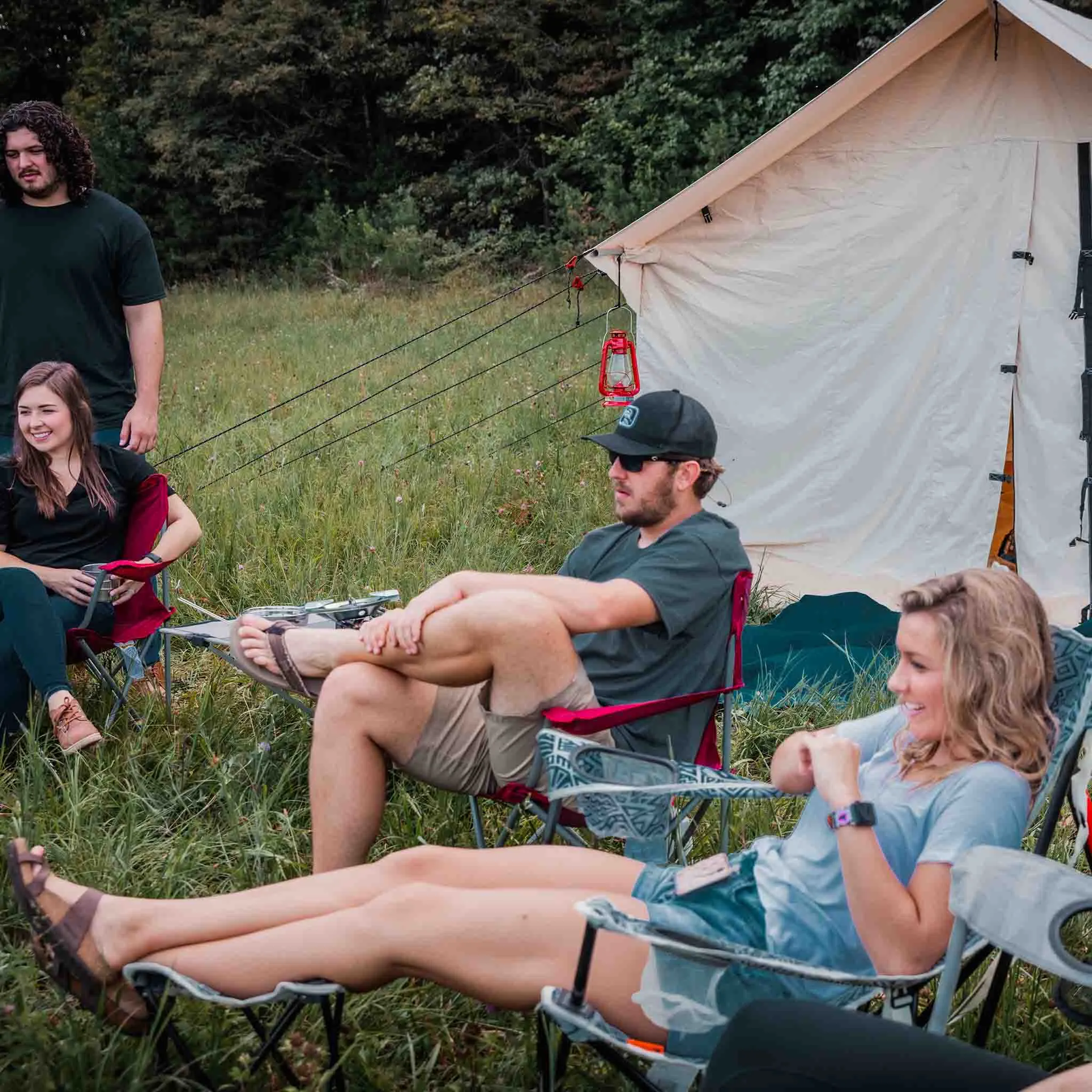 ALPHA 14'x16' CANVAS WALL TENT