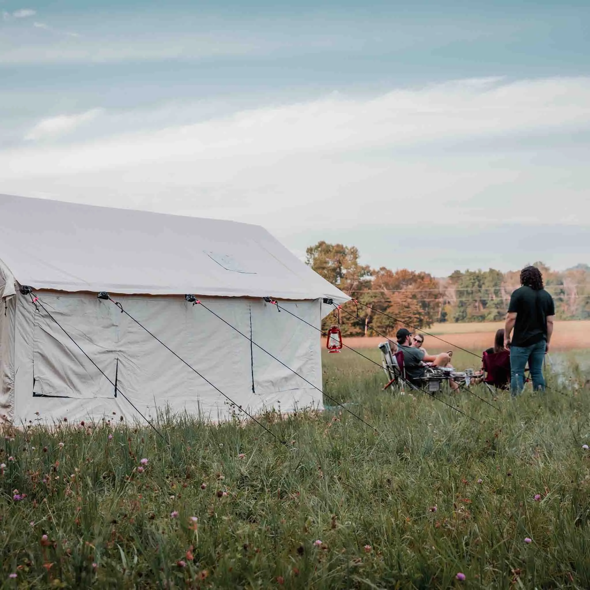 ALPHA 14'x16' CANVAS WALL TENT
