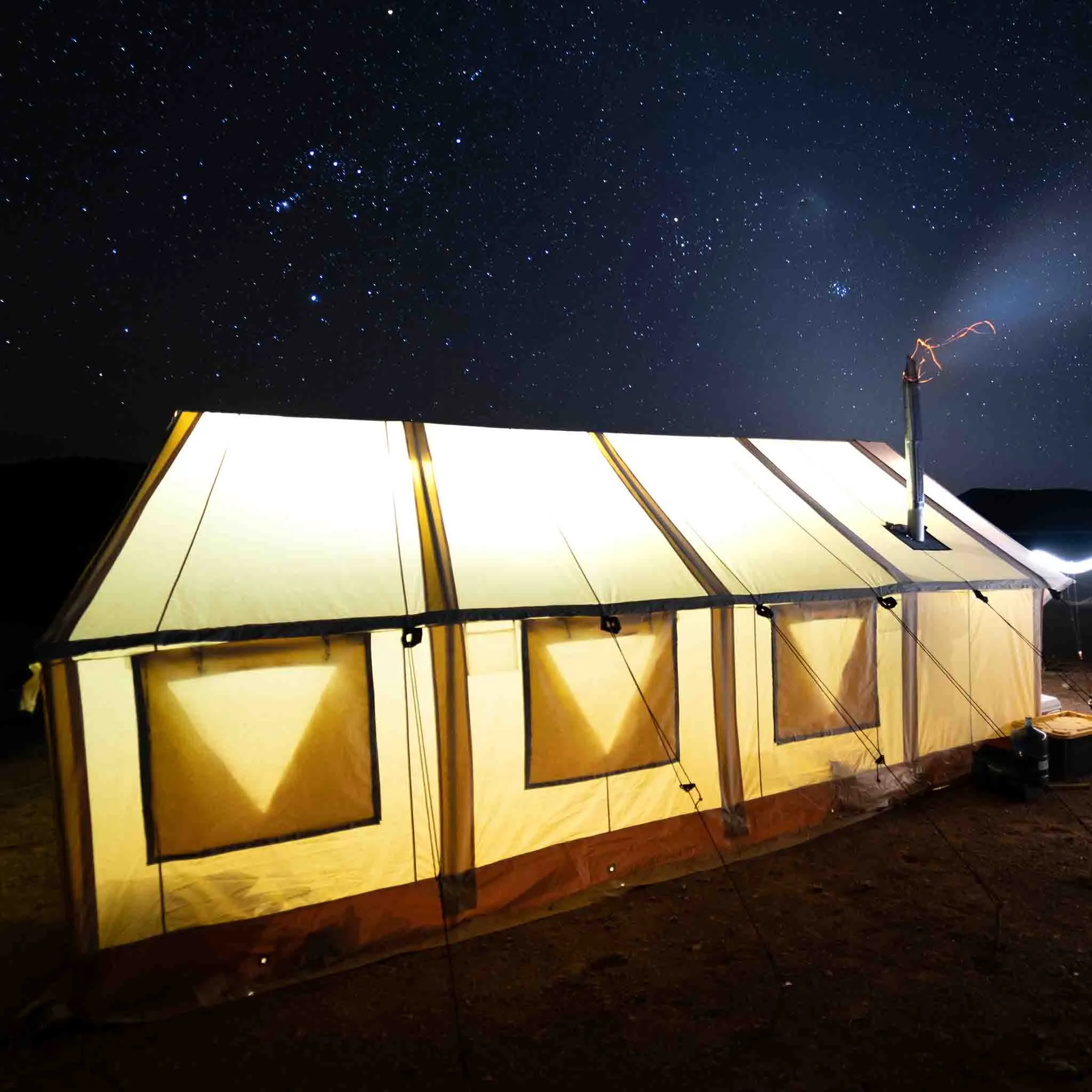 ALPHA 16'x20' CANVAS WALL TENT