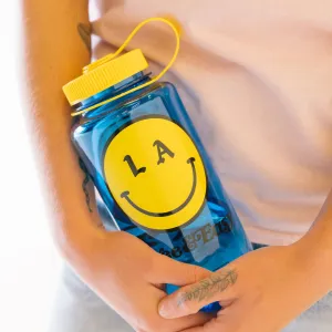 Be Happy 32oz Wide Mouth Nalgene Water Bottle (3 Colors)