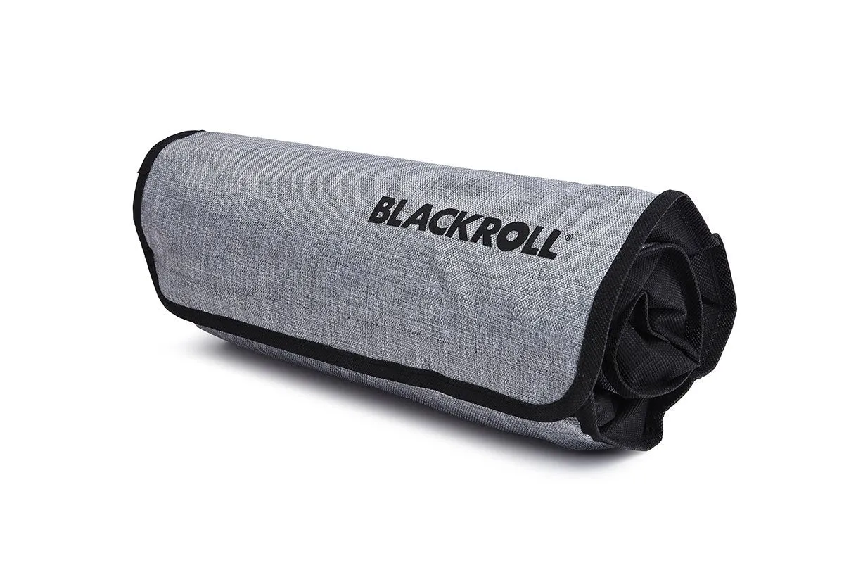 BLACKROLL - Ultralite Recovery Blanket, Soft, Breathable, and Lightweight, Compact Sleeping Quilt for Outdoors, Hiking, Camping, and Bug Out Bag, Promotes Faster Recovery, Included Travel Bag for Easy Storing, Light Grey