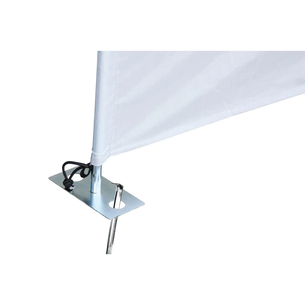 Bo-Camp Windbreak Peg with Plate 30cm (4 Pieces)