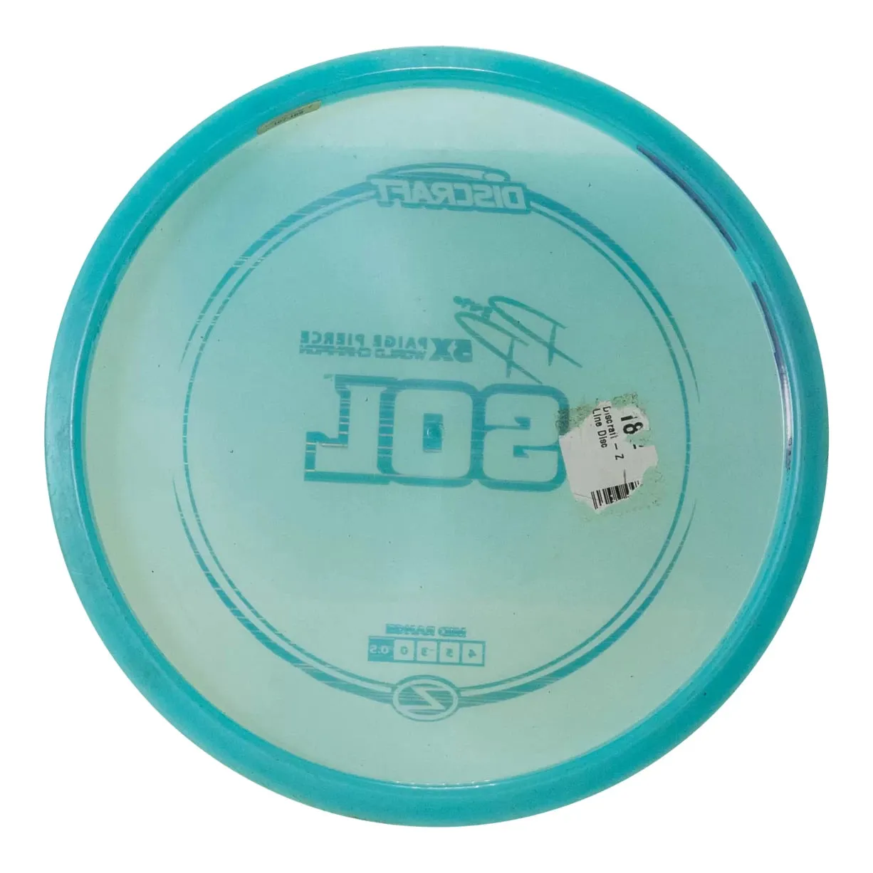 Discraft Z Line Sol Paige Pierce Signature Series Midrange Disc