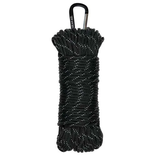 Gear Aid  550 Paracord 100' Black/Reflective