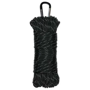 Gear Aid  550 Paracord 100' Black/Reflective