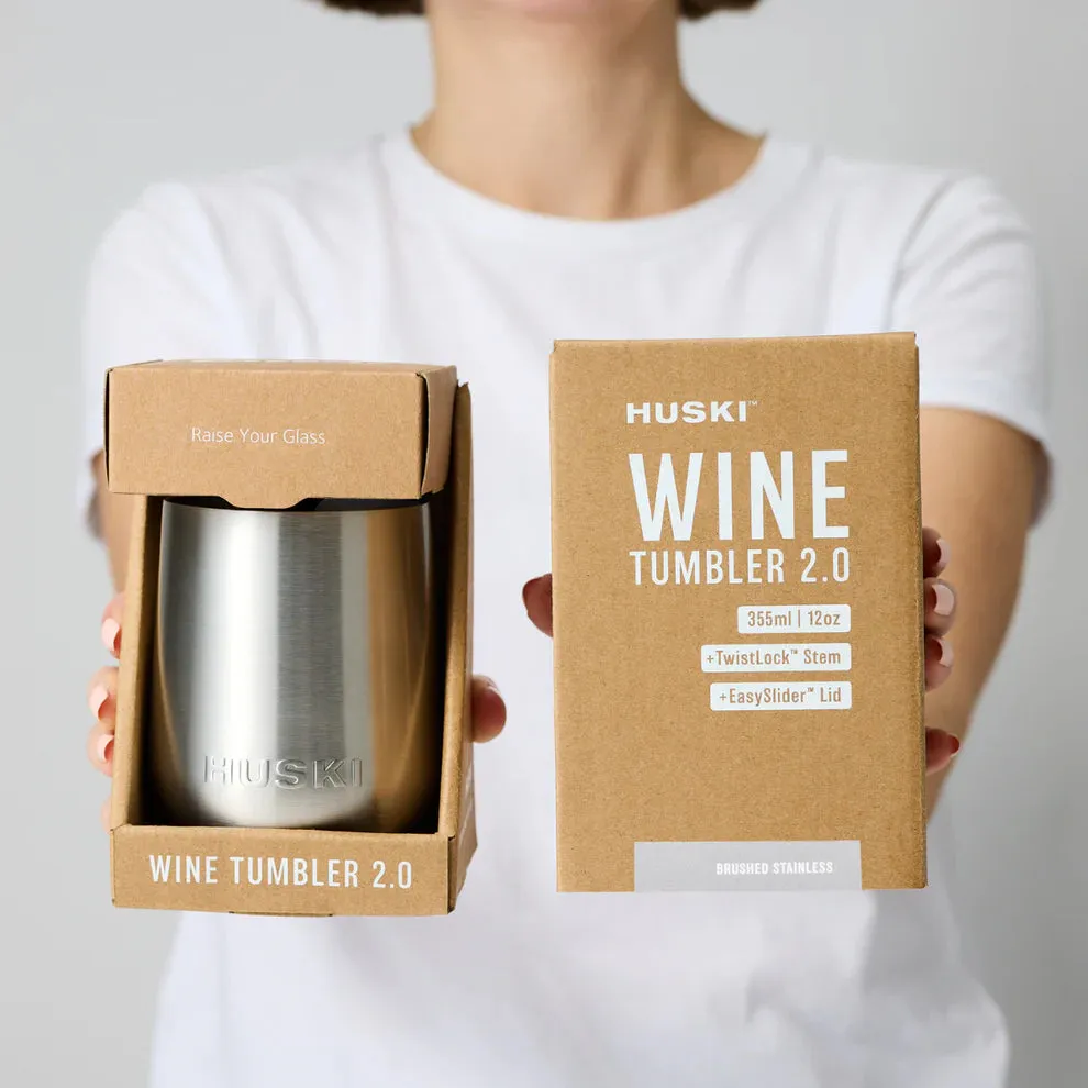 Huski Wine Tumbler 2.0 - Black