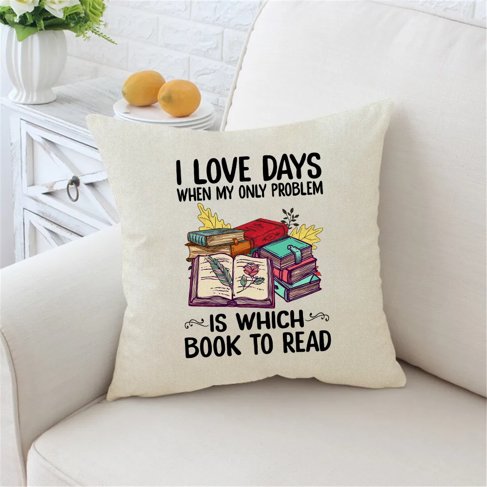 I Love Days When My Only Problem Is Which Book To Read Book Lovers Gift PILS17
