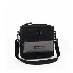 LOUIS GARNEAU | BLACK AND GREY LUNCH BAG