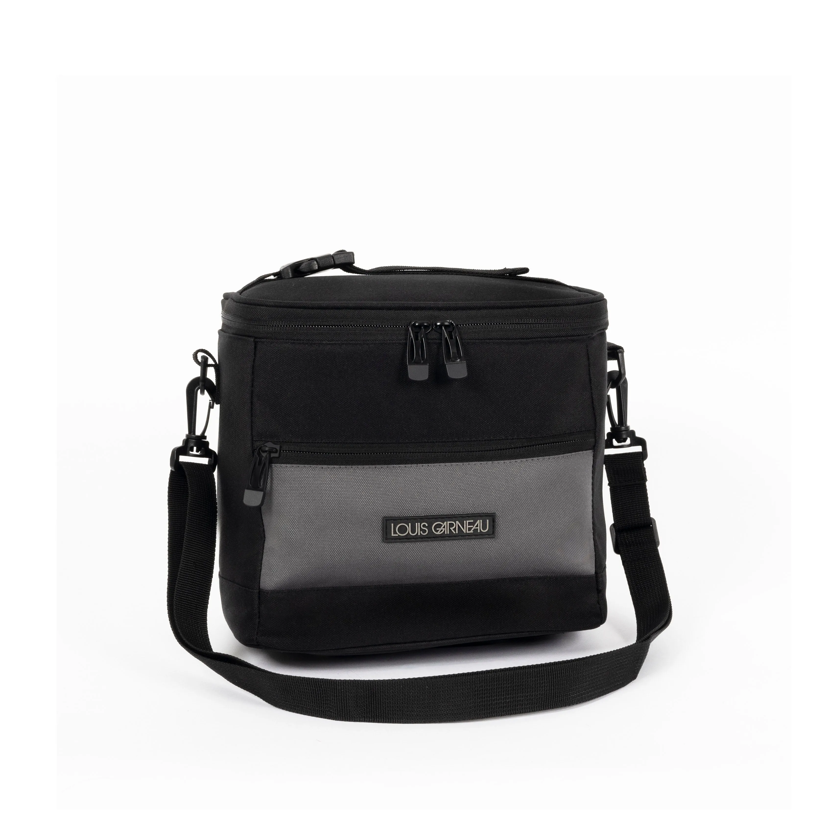 LOUIS GARNEAU | BLACK AND GREY LUNCH BAG