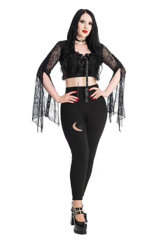 Morticia Lace Top