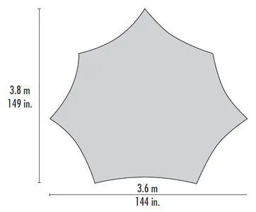 MSR - Rendezvous 120 Wing V2 Tarp