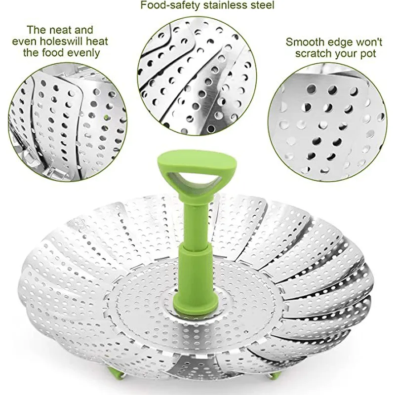 Multifunctional Collapsible Vegetable Steamer AMP-TXSY3