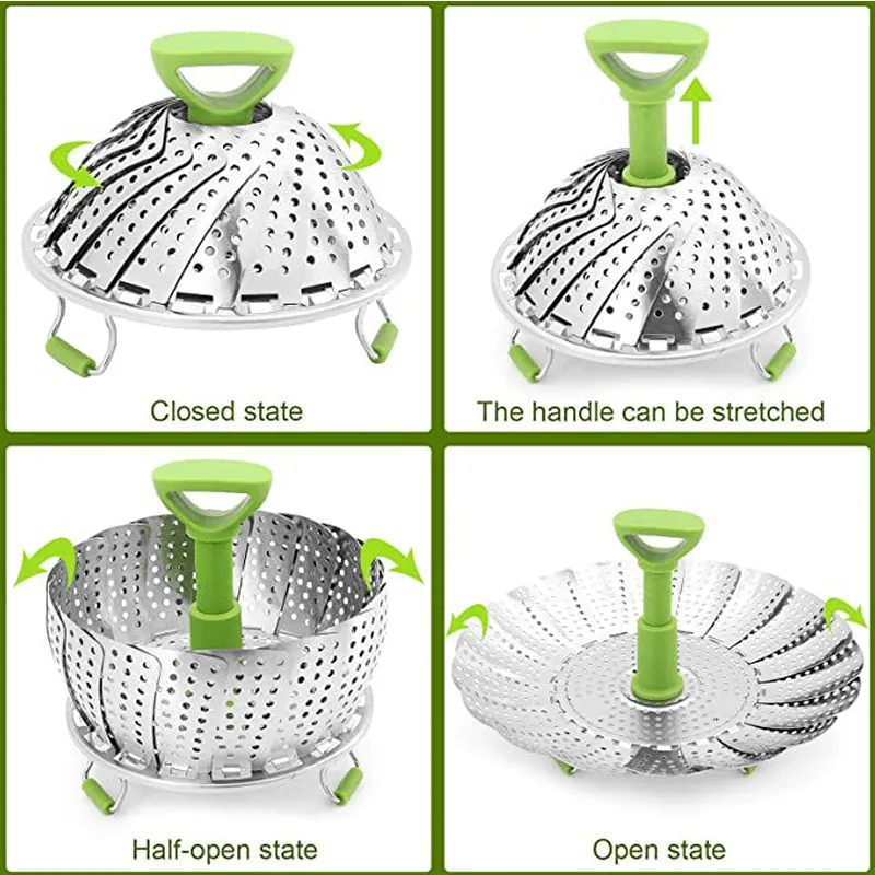 Multifunctional Collapsible Vegetable Steamer AMP-TXSY3