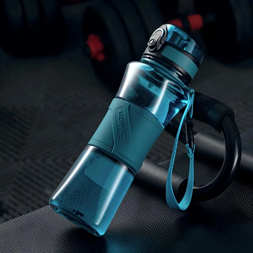 Portable Leakproof Protein Shaker & Water Bottle