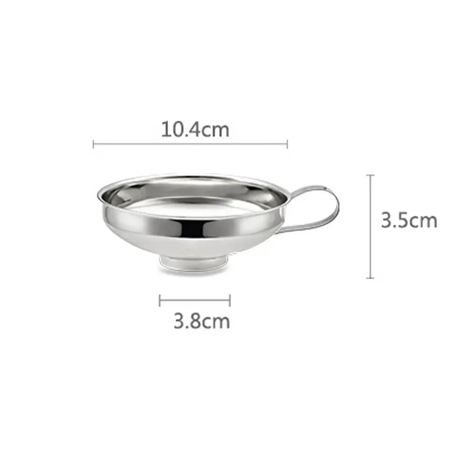 Stainless Steel Wide Mouth Funnel