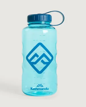 Tritan Wide Mouth Water Bottle - 1L - Steel Blue