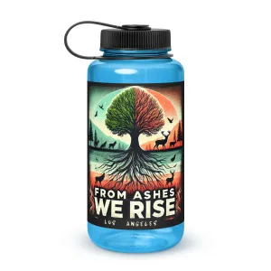 Wide mouth plastic water bottle